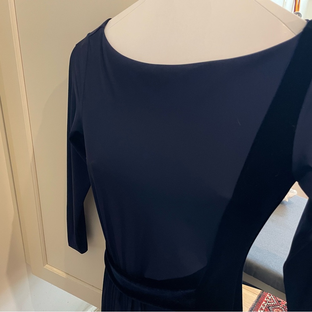 Chiara Boni Navy Long Sleeve Dress - Picture 2 of 8